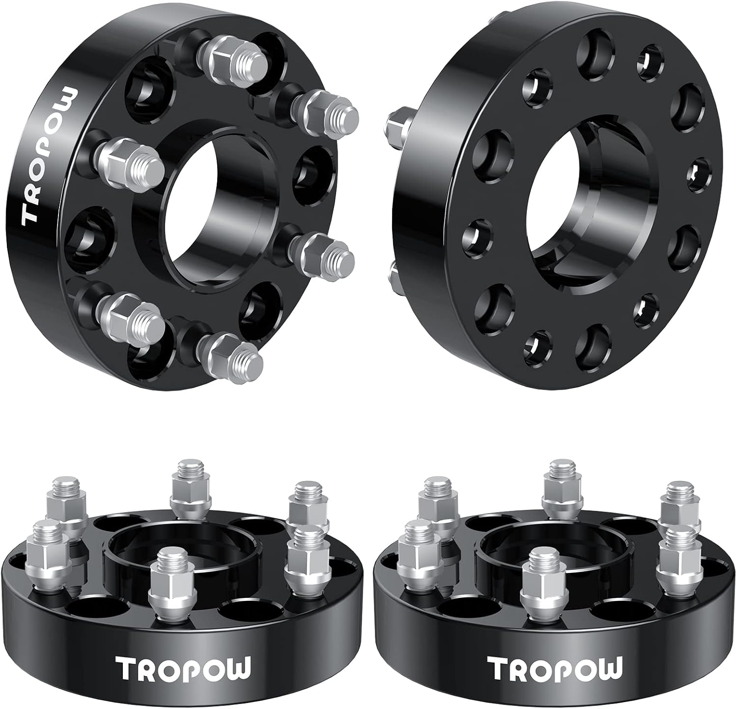 6x5.5 Wheel Spacers Compatible with F150 Silverado,1.5" Forged Hub Centric M14x1.5 Stud Hub Bore 78.1mm for 1999-2016 Silverado 1500,95-16 Tahoe,02-16 Escalade,03-14 Savana 1500,92-16 Yukon
