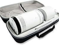 Vista 2 de Funda de transporte para Samsung The Freestyle Projector, compatible con el proyector portátil inteligente Freestyle/El proyector Freestyle de 2ª