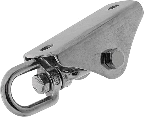 Miniatura 6 de Get Out! Kit de suspensión giratoria para neumáticos de alta resistencia de 2200 libras, 2 unidades, montaje de hardware giratorio de 360 grados