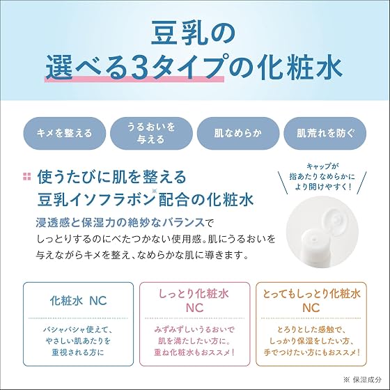 なめらか本舗 なめらか本舗 化粧水 NC 本体+詰替 セット 高純度豆乳イソフラボン配合(保湿成分)の商品画像