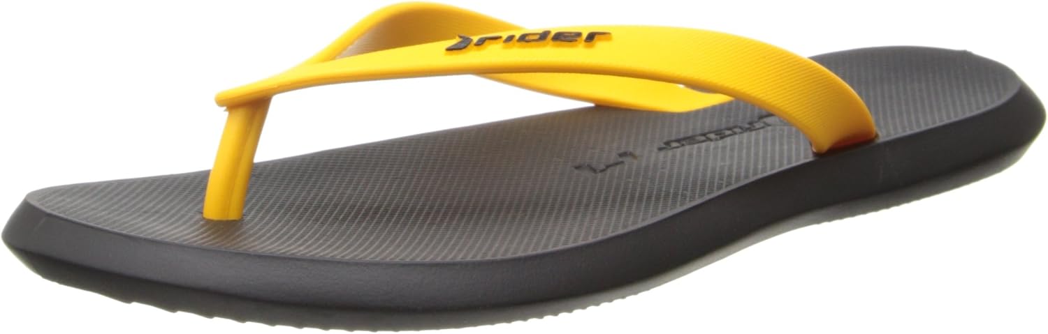 Amazon.com | Rider Men's R1 M, Black/Yellow, 12 M US | Sandals