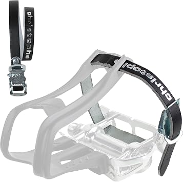 Zefal Christophe Leather Toe Strap, Leather Strap, 2.4 oz 68 g, 14.6 inches 370 mm, Leather