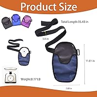 Vista 6 de Fundas para bolsa de ostomía, cinturón de ostomía, cinturón de ostomía, funda ajustable para bolsa de ostomía, cinturones de apoyo para mujeres