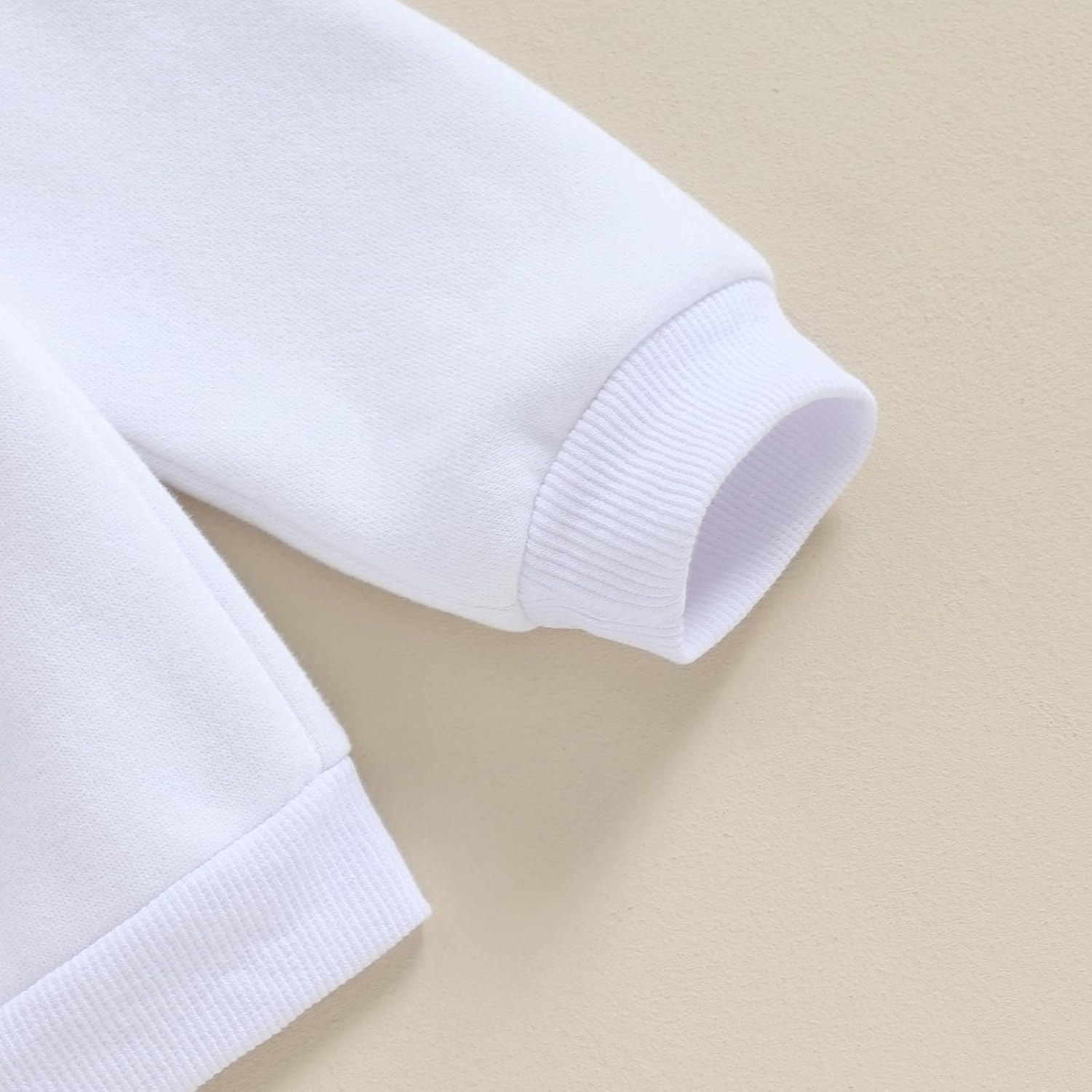 Toddler Baby Girls Long Sleeve Crewneck Embroider Pullover Sweatshirt Sweater Outfits Solid Color Casual Clothes - Image 5