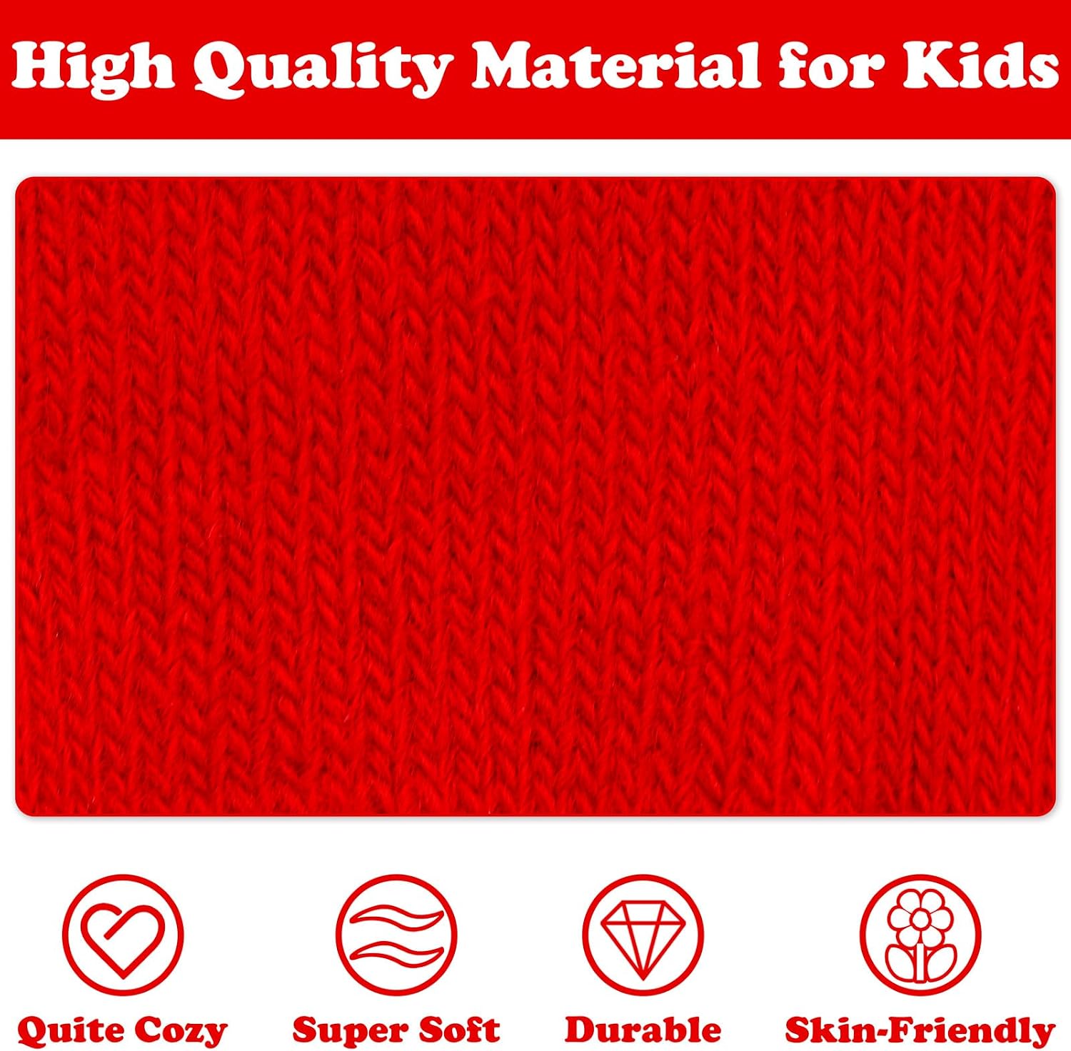 Sarfel Kids Gloves Winter Gloves for Kids Toddler Gloves Toddler Mittens for Kids Mittens Warm Knit Boys Gloves Girls Gloves