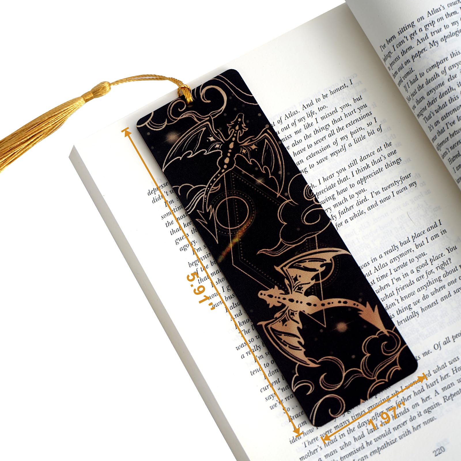 Amazon.com: Set of 2 pcs - Bookmarks for Women with Silk