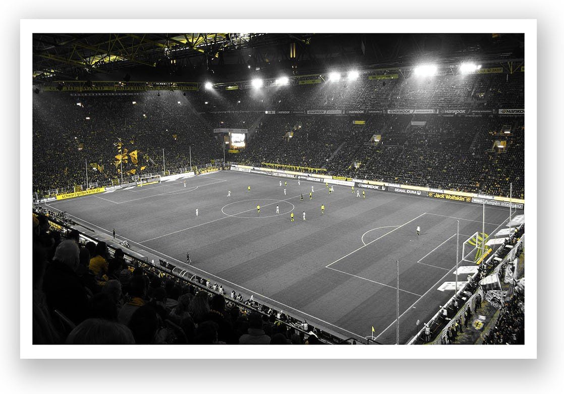 Artsy Canvas Borussia Dortmund Westfalenstadion (36x20