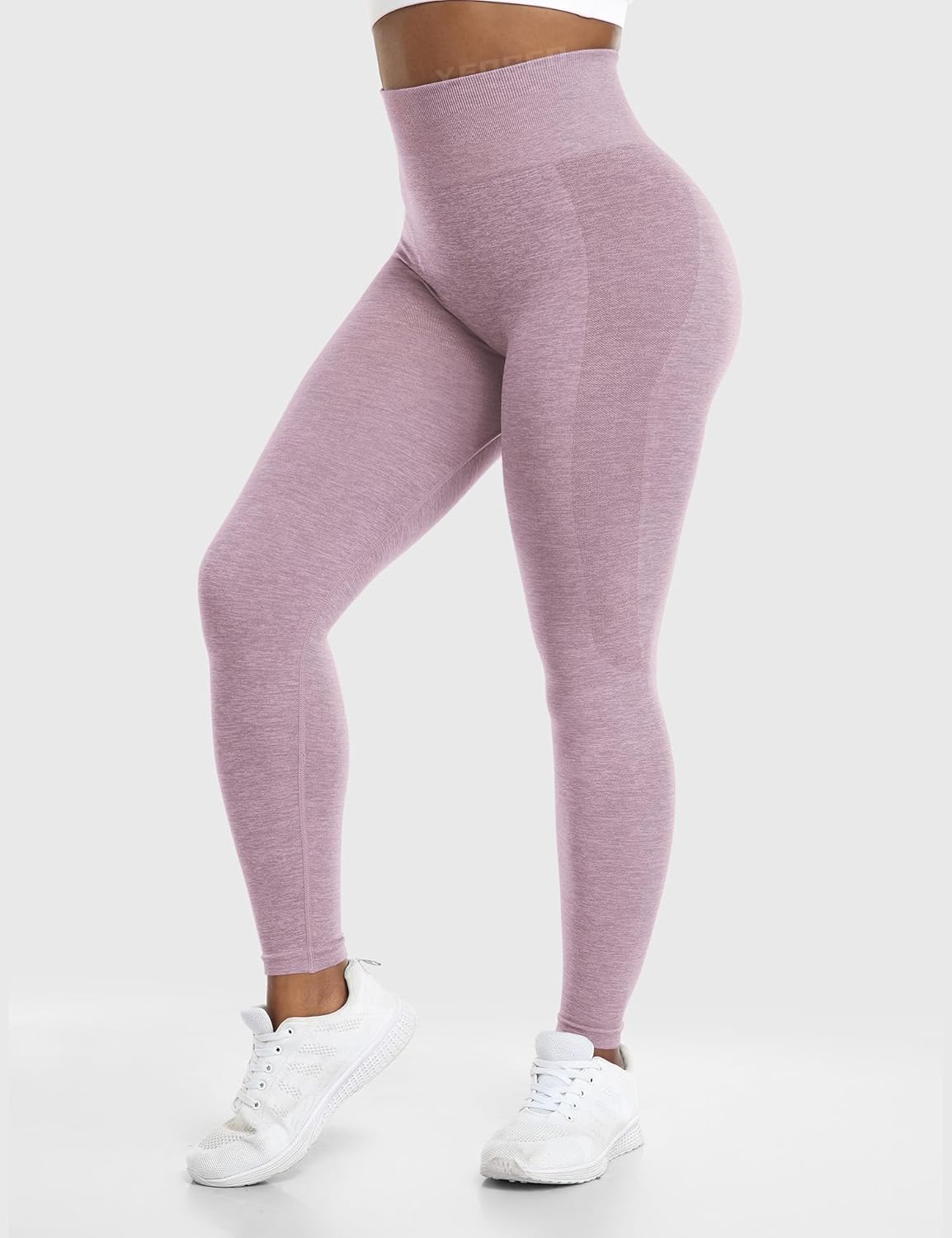 YEOREO Amplify Leggings for Women Seamless Scrunch Leggings Butt Lifting Gym High Waisted Athletic Leggings - Image 3