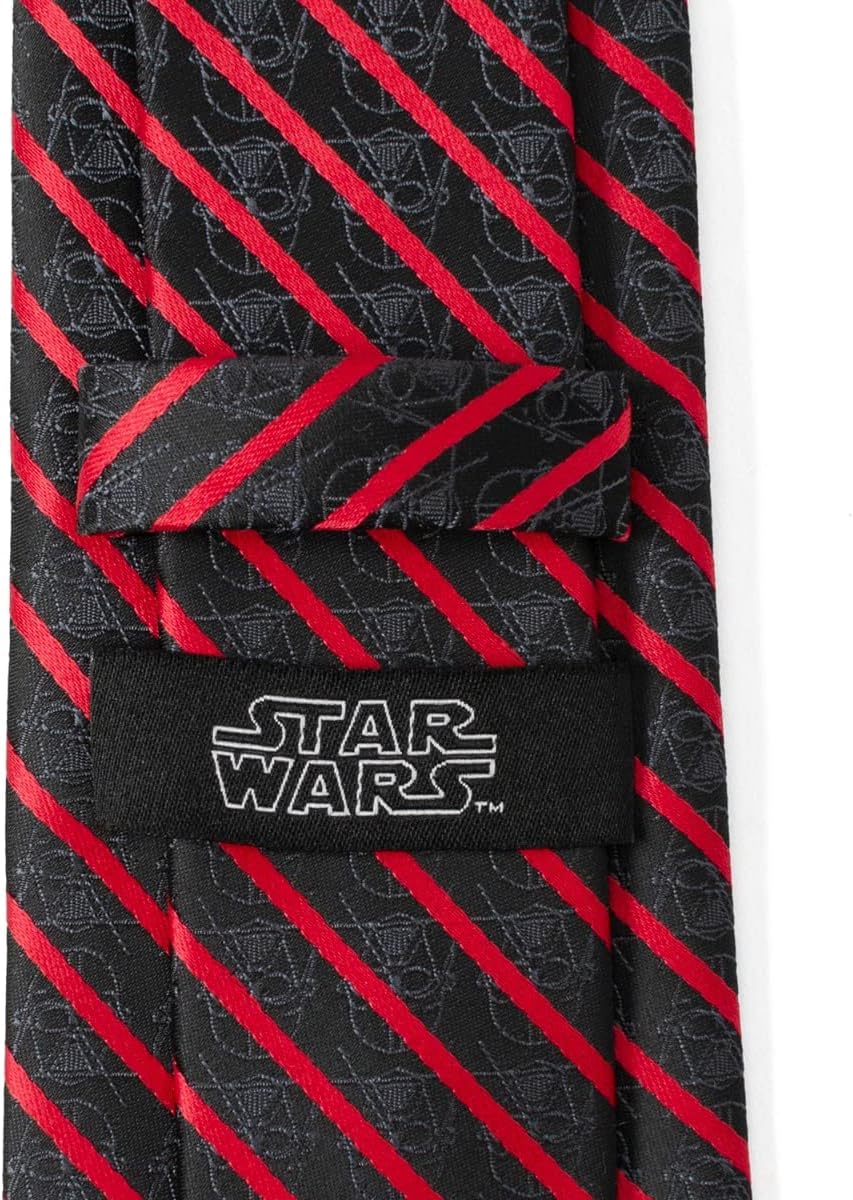 Cufflinks Inc. Star Wars Vader Stripe Black Men's Tie