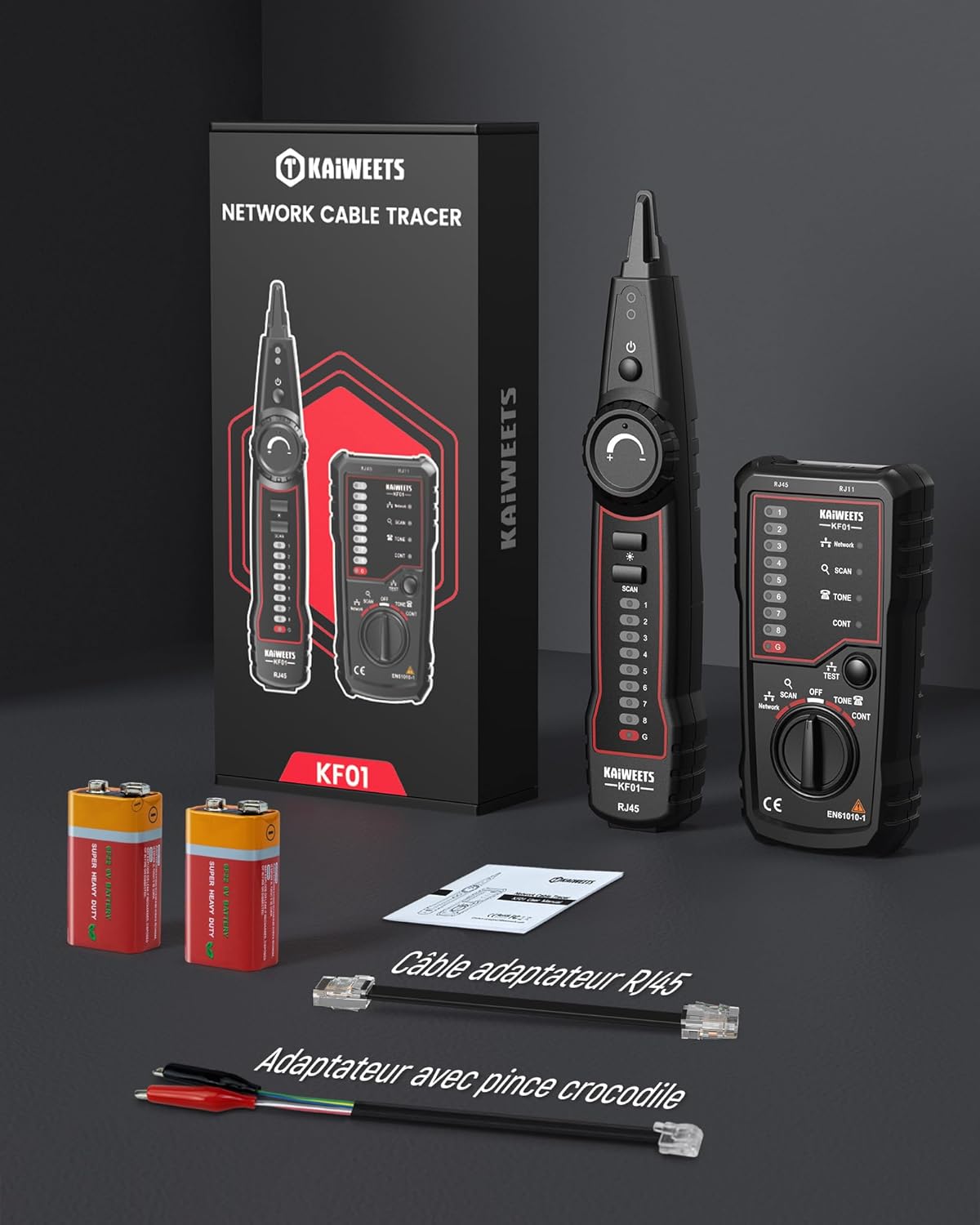 KAIWEETS KF01-EU Package Contents