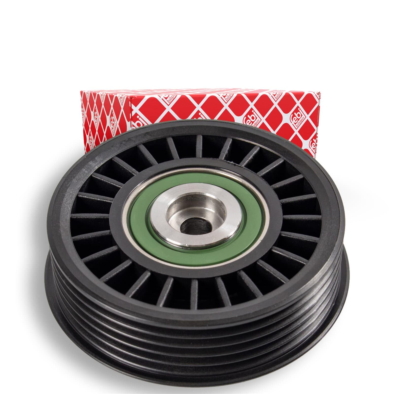 febi bilstein 21710 Idler Pulley for auxiliary belt, pack of one
