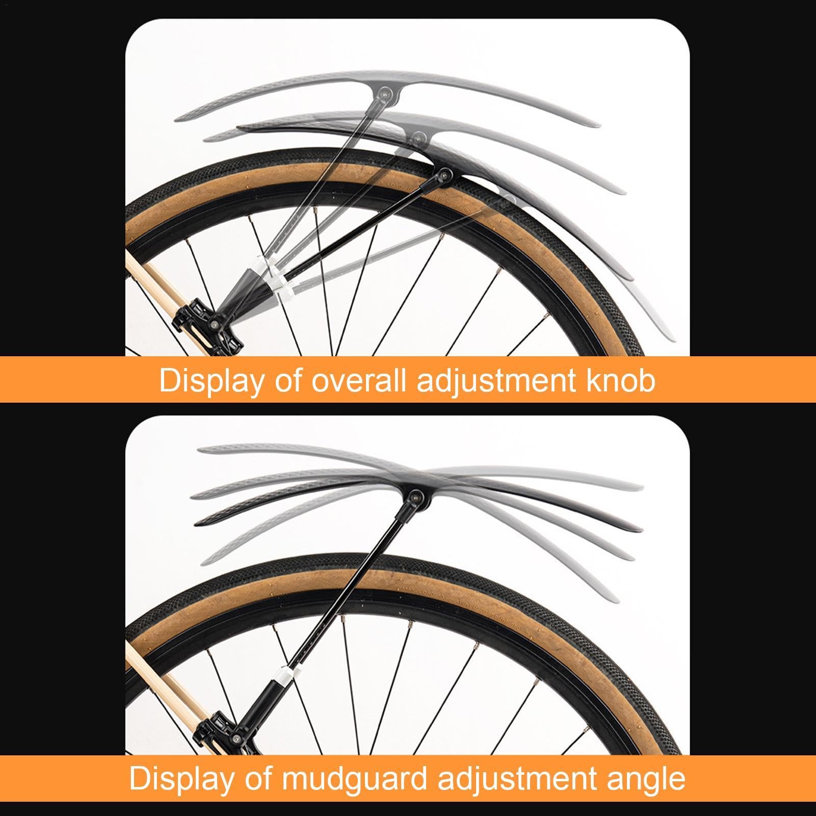 Patère De Garde-boue Pliable DXEHSEUY – Crochet En Alliage Alu Pour Vélo Pliant, Avec Vis Antidérapantes – Rangez Vos Vélos Sur étagères