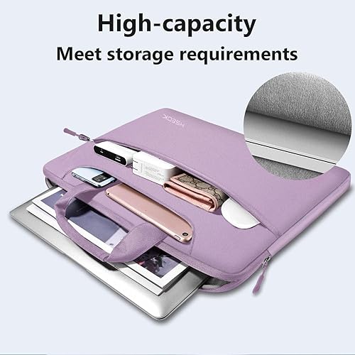 Miniatura 5 de Hseok Bolsa de hombro para laptop de 13 13.3 y 14 pulgadas compatible con MacBook Pro 14 2023-2021 M1 M2, MacBook Airpro de 13-13.3 pulgadas y los