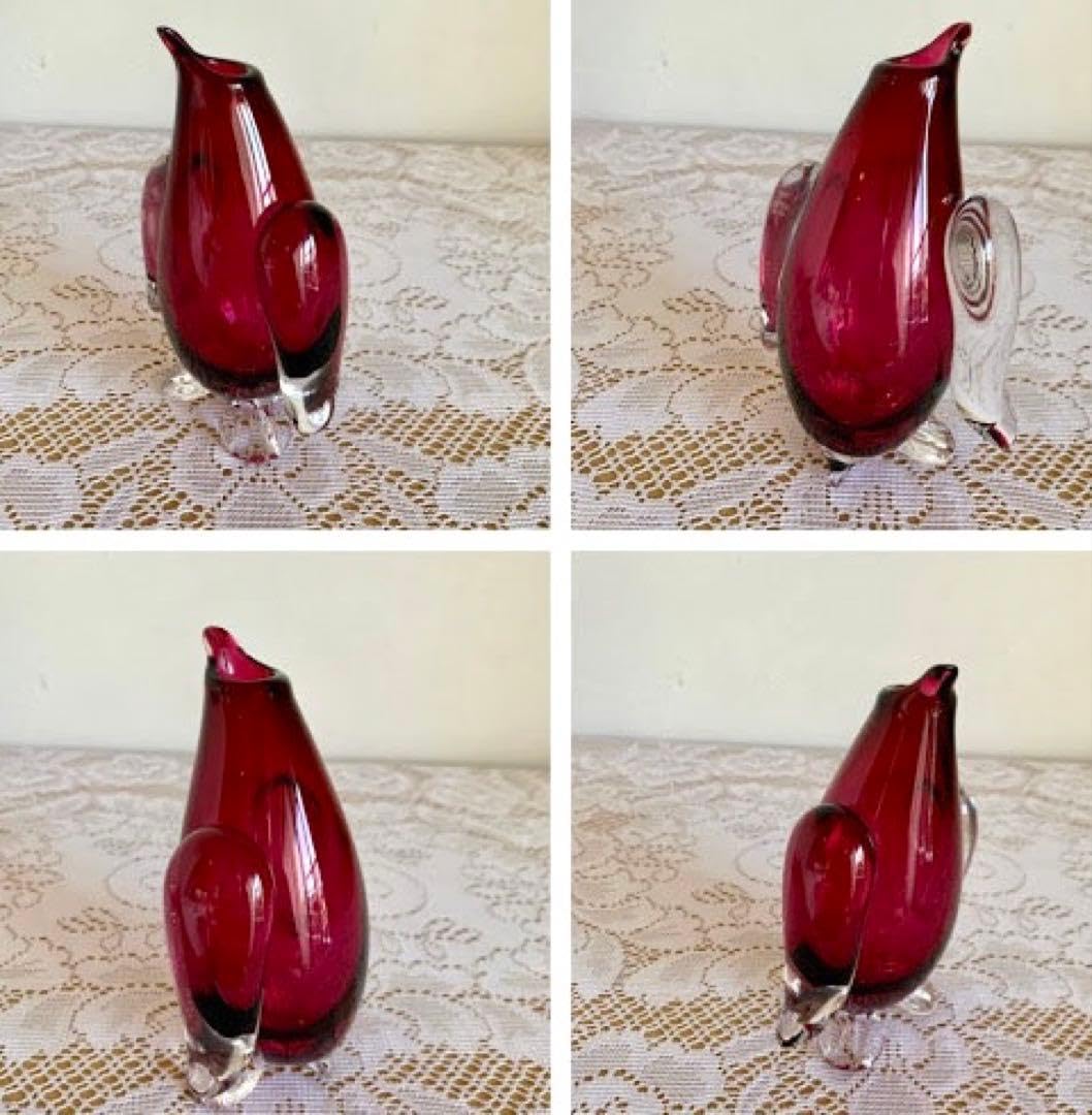 小樽　北一硝子　ペンギン置物 Amazon｜小樽 北一硝子 工芸ガラス ペンギン 一輪挿し 花瓶 ワイン
