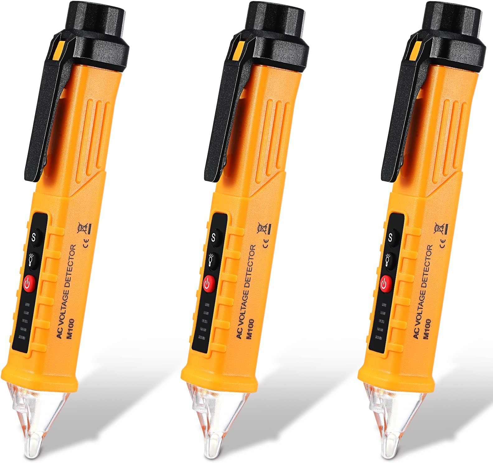 MAKINGTEC 3 Pcs NonContact Voltage Meter Tester AC 121000V Voltage