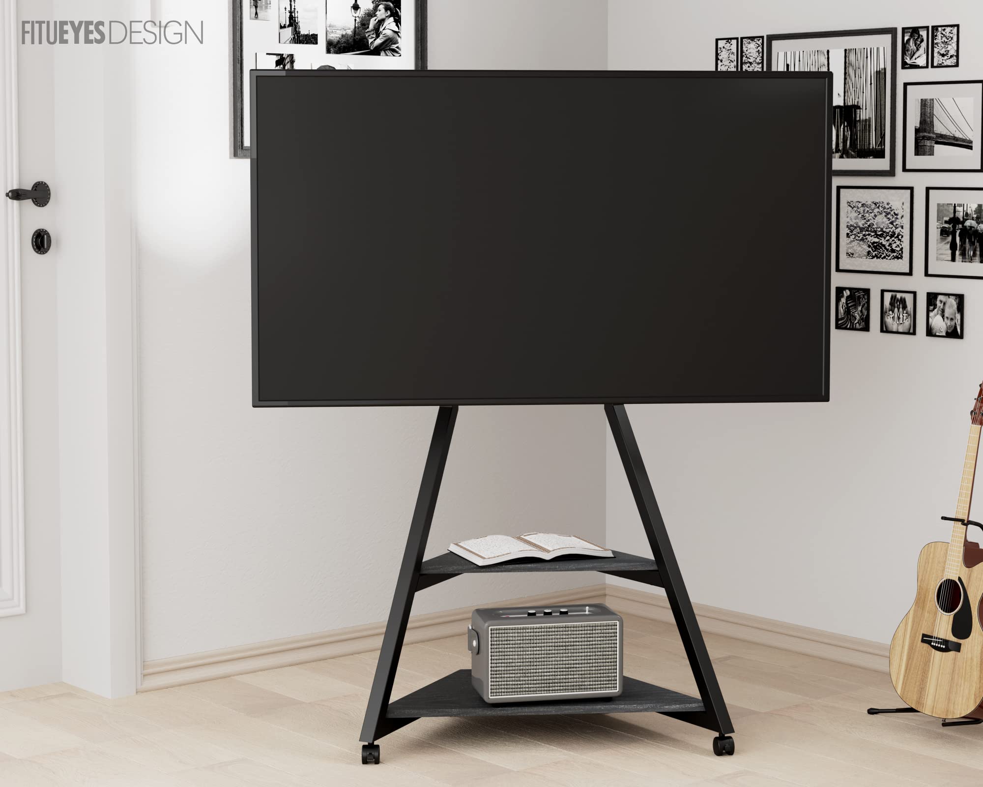 FITUEYES テレビスタンド F82F2461B ホワイト 81vLBDFjSSL._UF350,350_QL80_.jpg