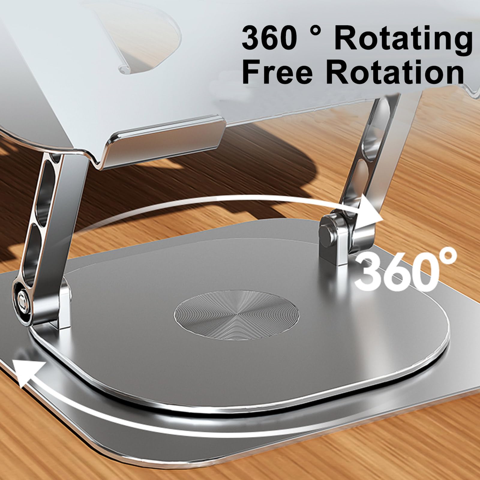 Lega di alluminio Scrivania Telefono Tablet Supporto Supporto per Laptop Pad Regolabile Desktop Tablet Staffa Desk Top Stand