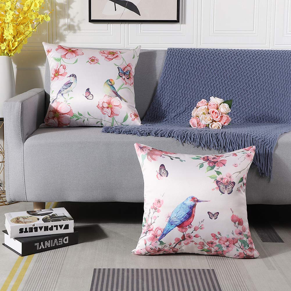 Artscope Set di 2 federe decorative 45 x 45 cm, patchwork