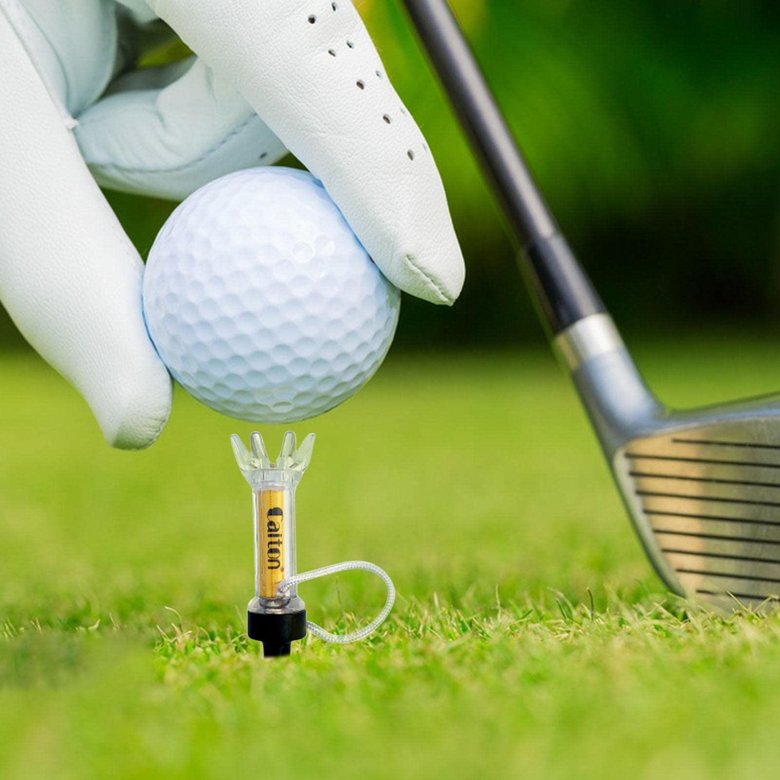Tee De Golf Magnétique 360° Réglable - Lot De 5, Réduction Friction, Durable PP