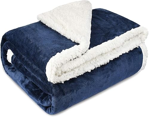 Miniatura 5 de Catalonia - Manta de forro polar de visón, reversible, de felpa, supersuave, para todas las estaciones, para sofá cama o televisión, 50 x 60