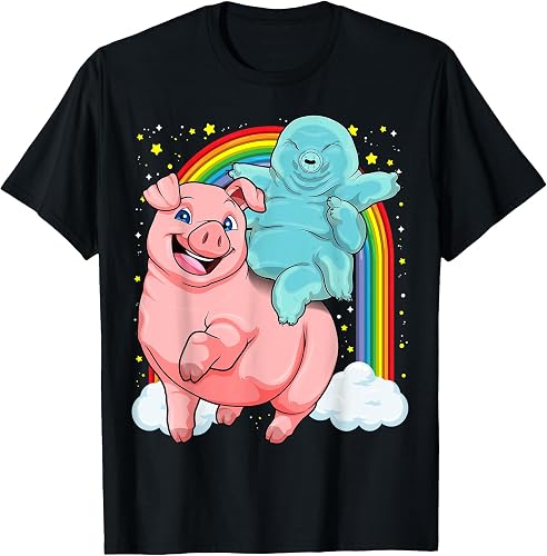 Tardigrade Riding Pig Funny And Magical Tardigrade Pig Pun