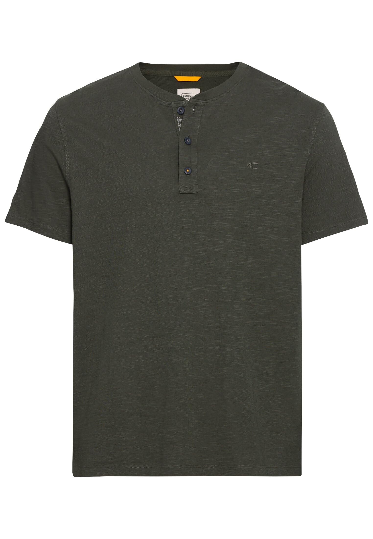 camel active Men's 409775/7t04 T-Shirt, Green, L