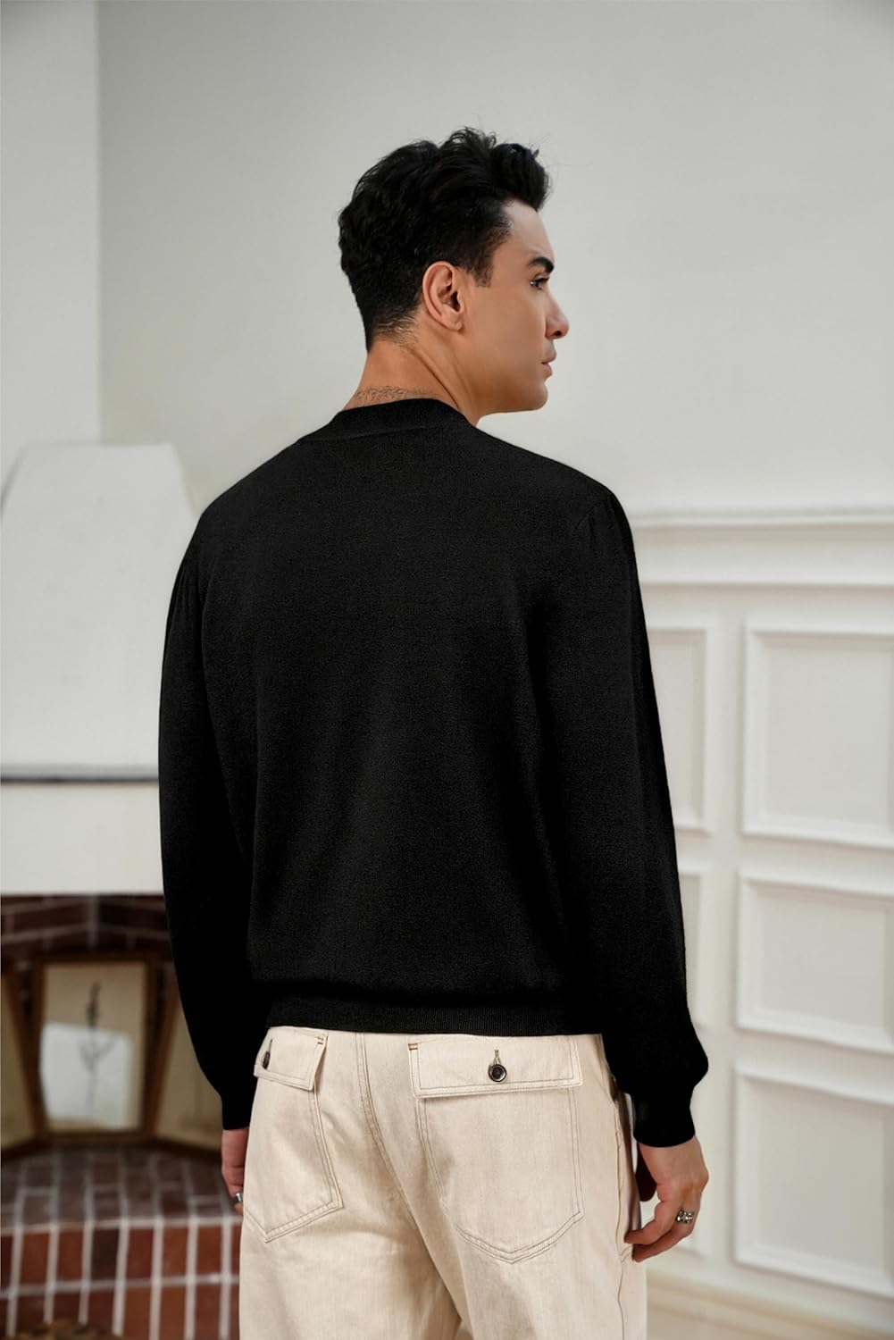 VPG Mock Turtle Neck Sweaters - Image 4
