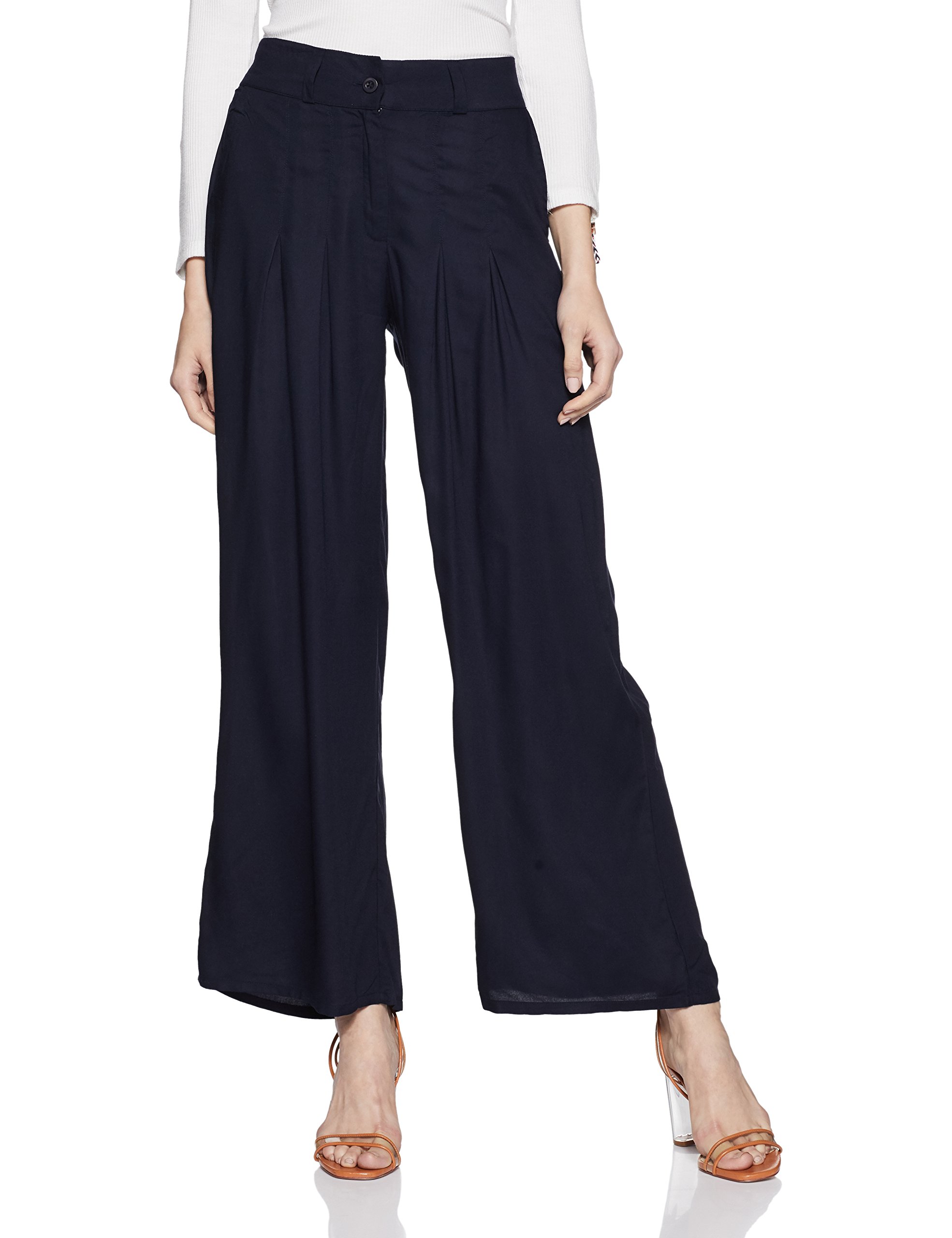 w for woman Women's High Rise Relaxed Pants-picture-33