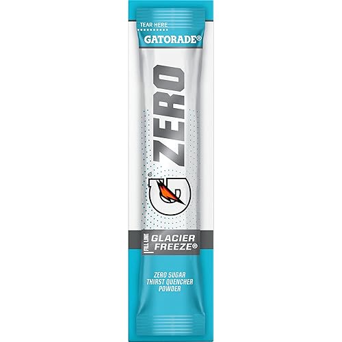 Miniatura 3 de Gatorade - Sports Drinks G Zero - Paquetes de polvo Glacier Freeze, 0.10 onzas (paquete de 10)