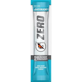 Gatorade - Sports Drinks G Zero Powder Packets Glacier Freeze, 0.10 Ounce(Pack of 10)