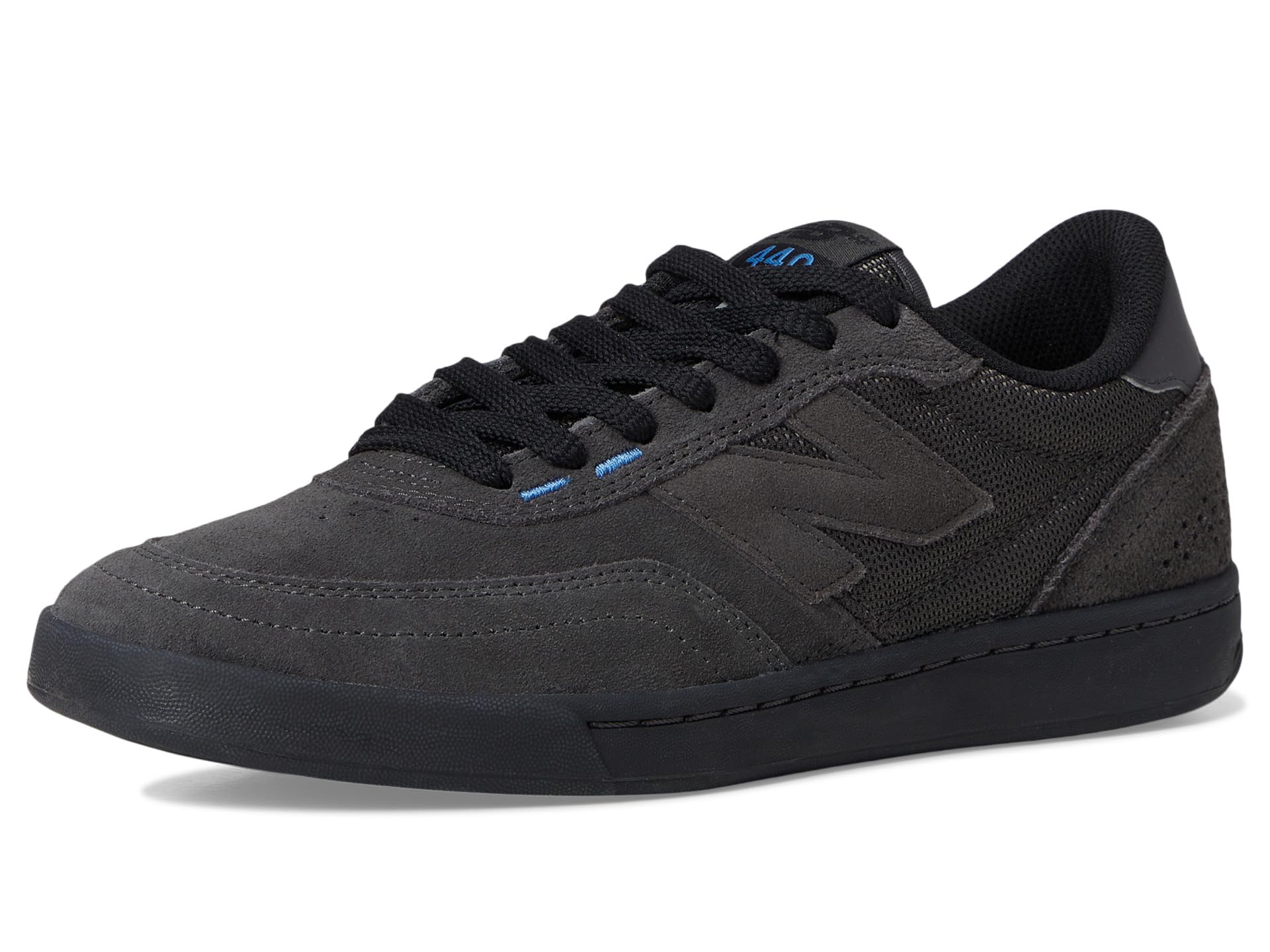 New Balance Unisex 440 v2 Skate Shoe, Dark Grey/Black, 7.5 US Men