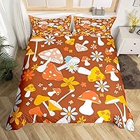 Vista 10 de Funda de edredón de vacas de las tierras altas tamaño Queen, funda de colcha con temática de granja retro occidental con animales salvajes y 2