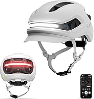 UNIT1 AURA Smart Bike Helmet: MIPS, 500+ Lumen Lights, Crash Detection, Turn Signals, E-Bike Certified NTA-8776