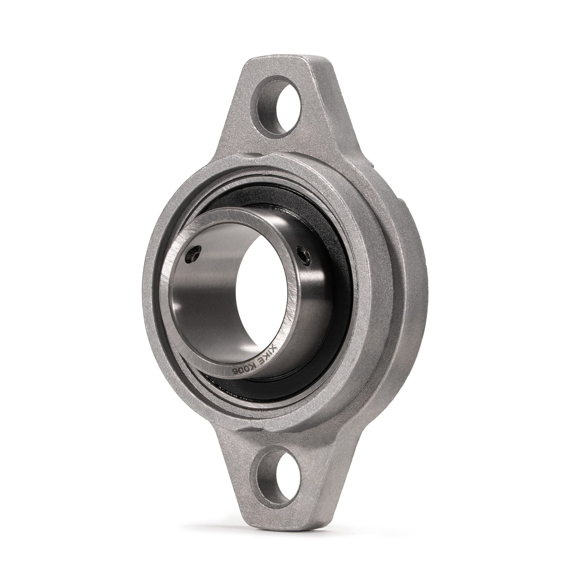 XiKe 4 pezzi KFL006 foro 30 mm lega di zinco montato cuscinetto sferico tipo flangia autoallineante Adatto per stampanti 3D ecc.