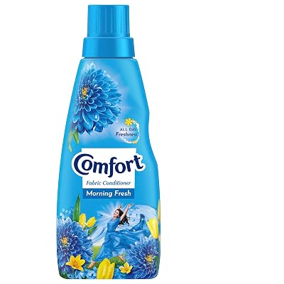 Comfort After Wash Morning Fresh Fabric Conditioner (Fabric Softener) - For Softness, Shine And Long Lasting Freshness, 