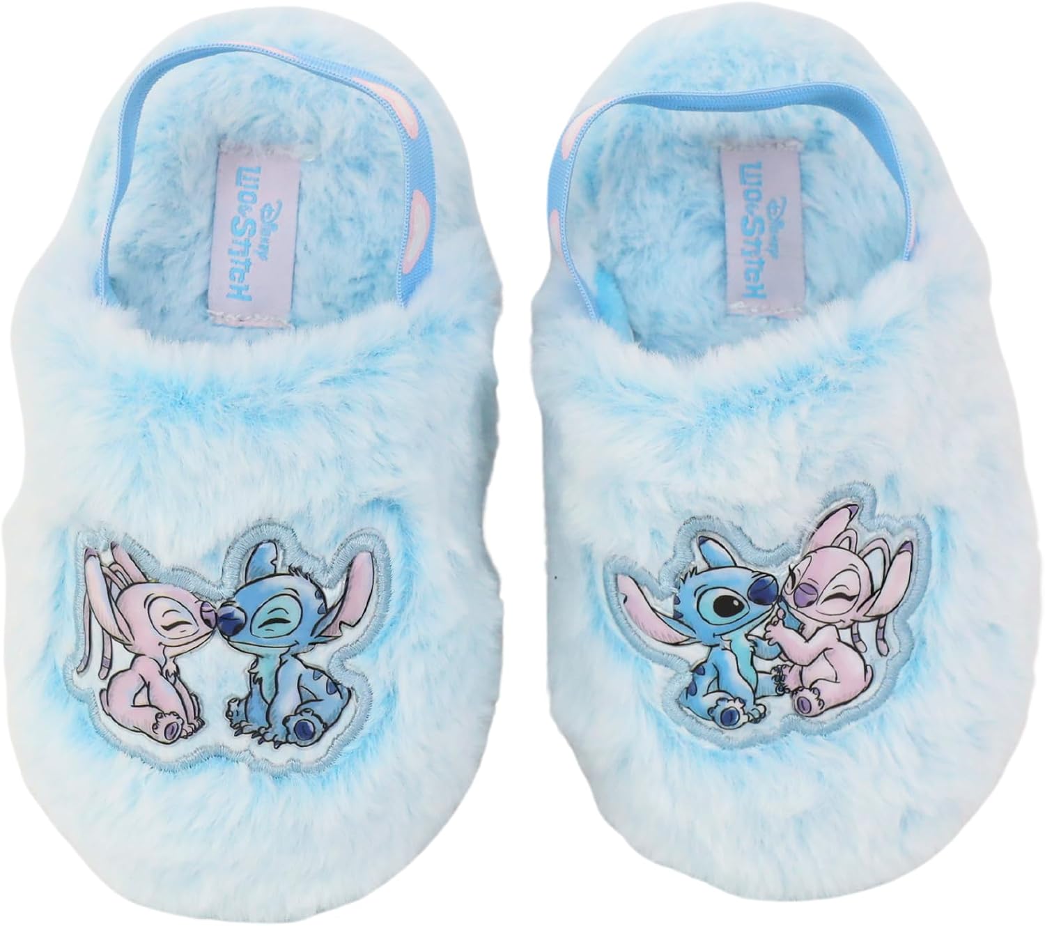 Disney Stitch and Angel Kids Slippers Girls - Blue