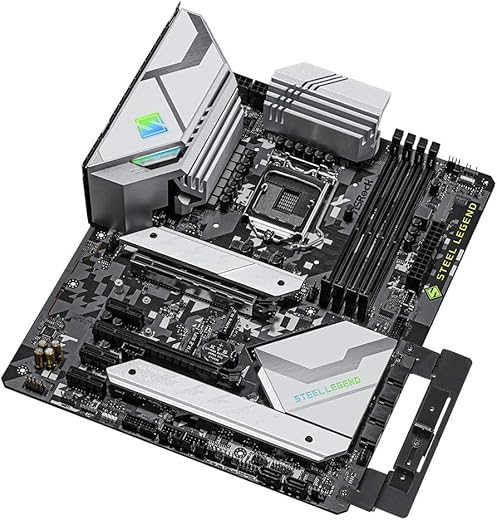 ASRock Z590 Steel Legend Socket LGA 1200/ Chipset Intel Z590/ DDR4/ SATA3 & M.2 ATX Motherboard