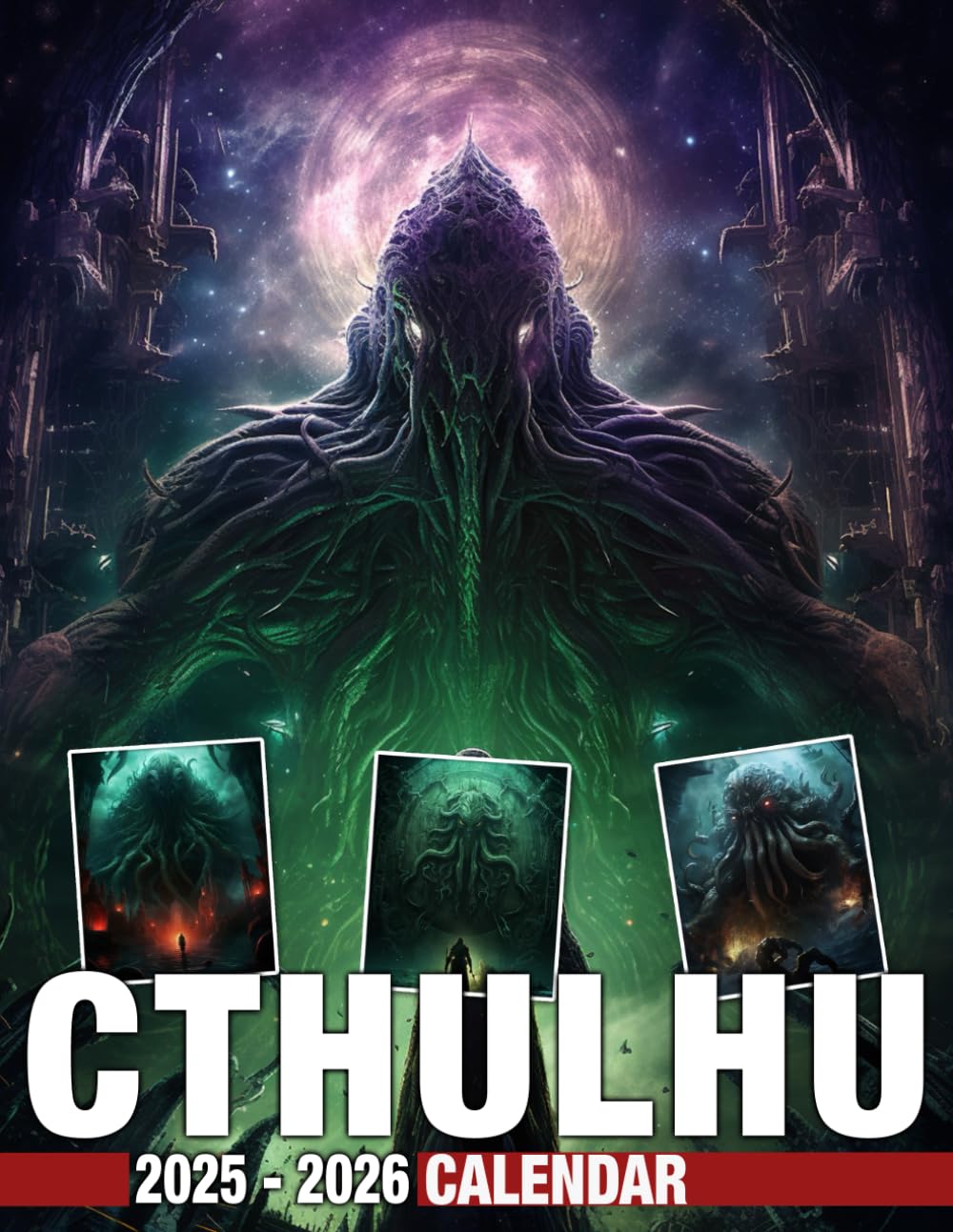 Cthulhu Calendar 2025 2026 24Month for Jan 2025 to