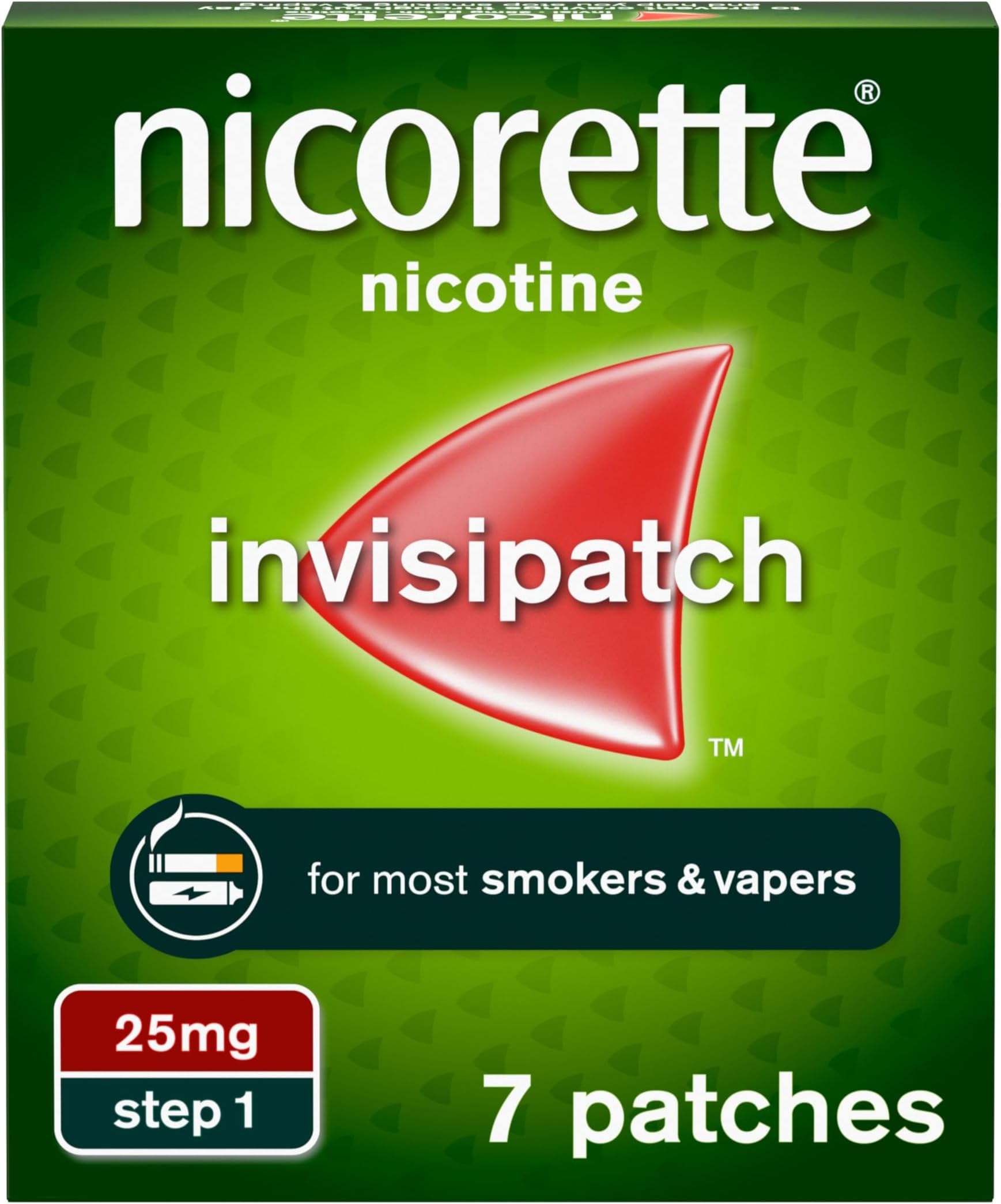 Invisi Patch 25mg 7 Patches
