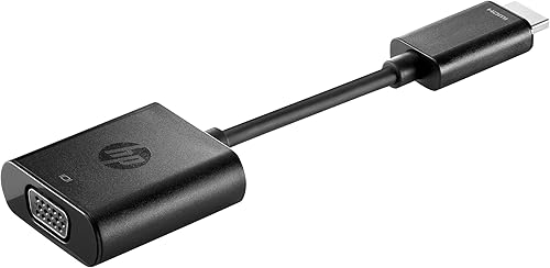 HP Adaptador de pantalla HDMI a VGA - Adaptador de video - HDMIVGA - 15 pines HD D-Sub (HD-15) (F) a 19 pines HDMI tipo A (M)