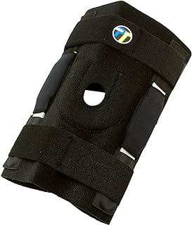 Pro-Tec Athletics Hinged Knee Brace, Provides Support for Patellar Tracking Issues, Hyperextension, Ligament Problems, and Torn Meniscus, Includes Dual Axis Hinges for Stability, X-Large