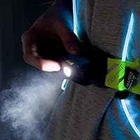 Vista 14 de noxgear Tracer2 Multicolor Light Up and Reflective Running Vest Rechargeable, Ultra-bright Running Lights for Runners