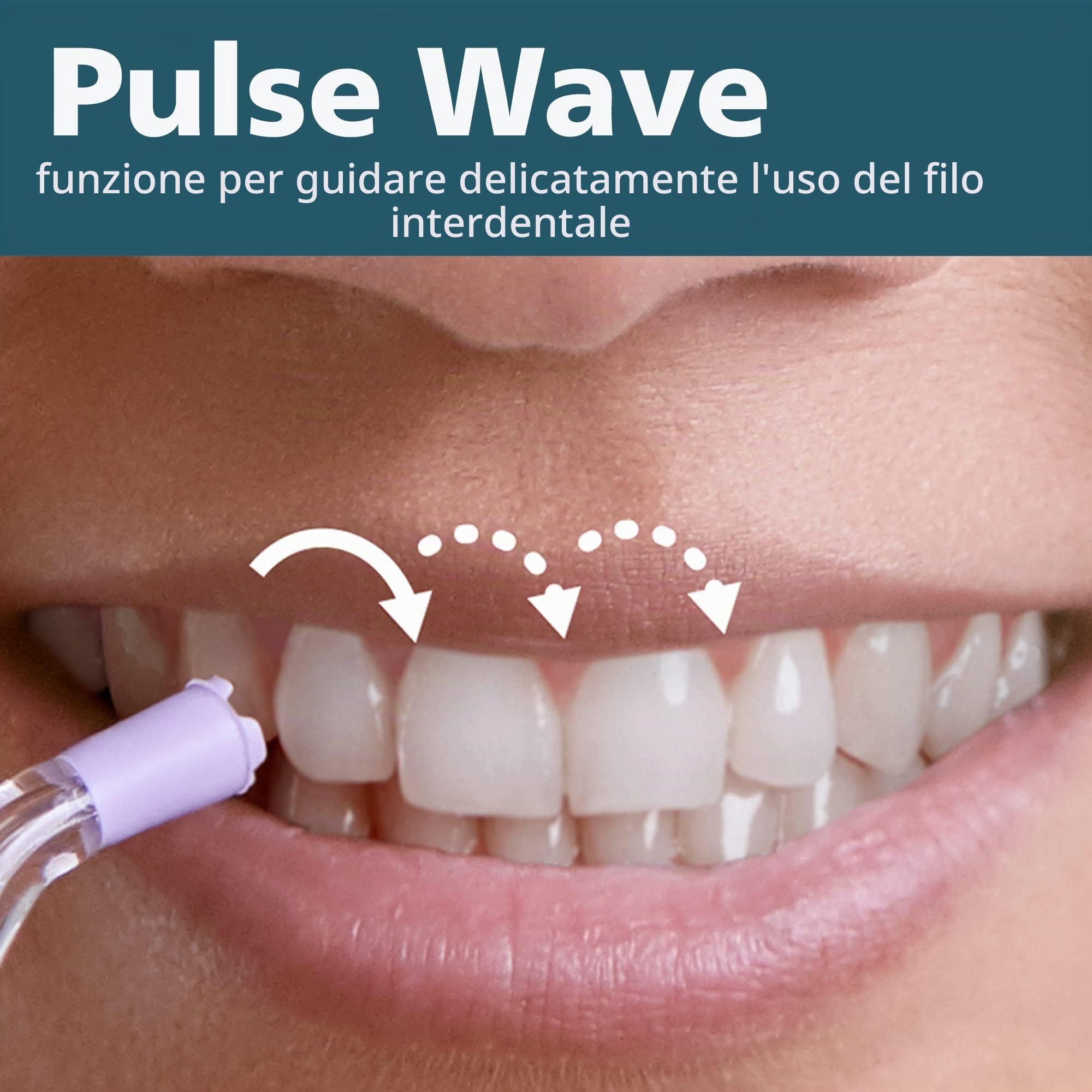 Philips Sonicare Power Flosser 5000, bianco, imballaggio senza frustrazione, HX3811/20