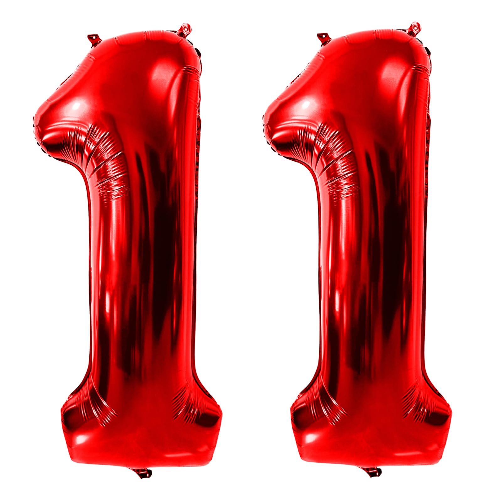40 Inch Red Number 13 Balloons, Red 13 Balloon, Red Large Foil Number 31 Balloons, Birthday Wedding Anniversary Party Decoration Graduation Ceremony digital Decorations — image 1