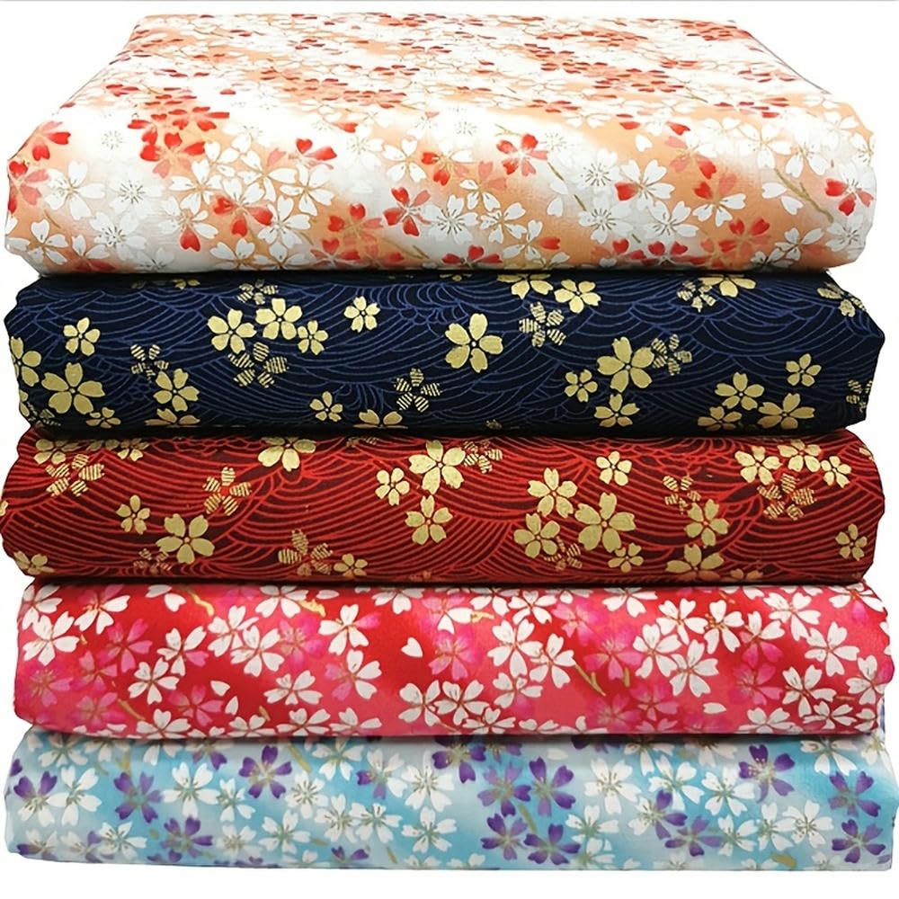 Tissus imprimés à chaud pour patchwork coupon textile loisirs créatifs fait à la main