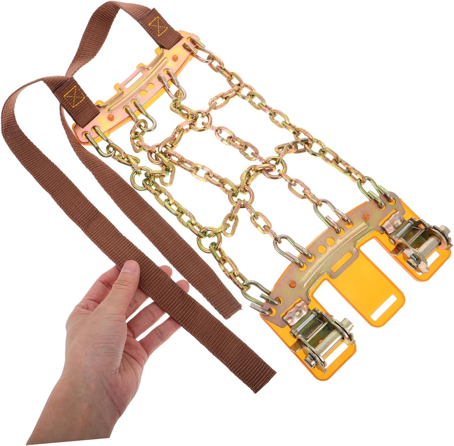 Adjustable -skid Tire Chains for Cars Suvs and Pickup Trucks Emergency Traction Chains for Snow Mud and Tire