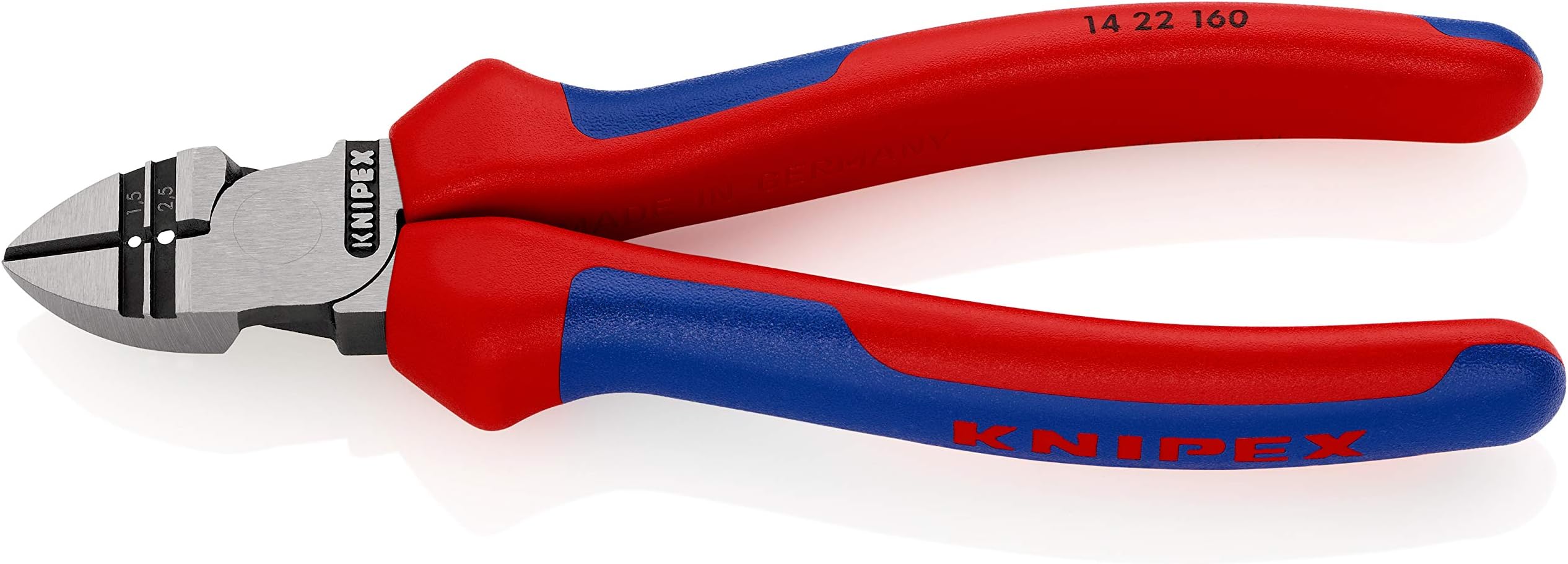 14 22 160 SB Diagonal Insulation Strippers 6,3" in blister packaging