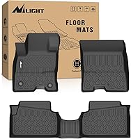 Vista 9 de Nilight Alfombrillas de TPE para Ford F-150 F150 Lightning SuperCrew Cab asientos de cabina 2015 2016 2017 2018 2019 2020 2021 2022 2023 2024 2025