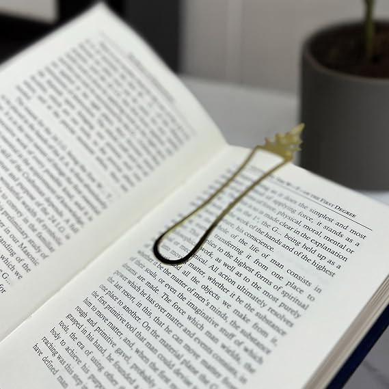 Past Master Metal Bookmark