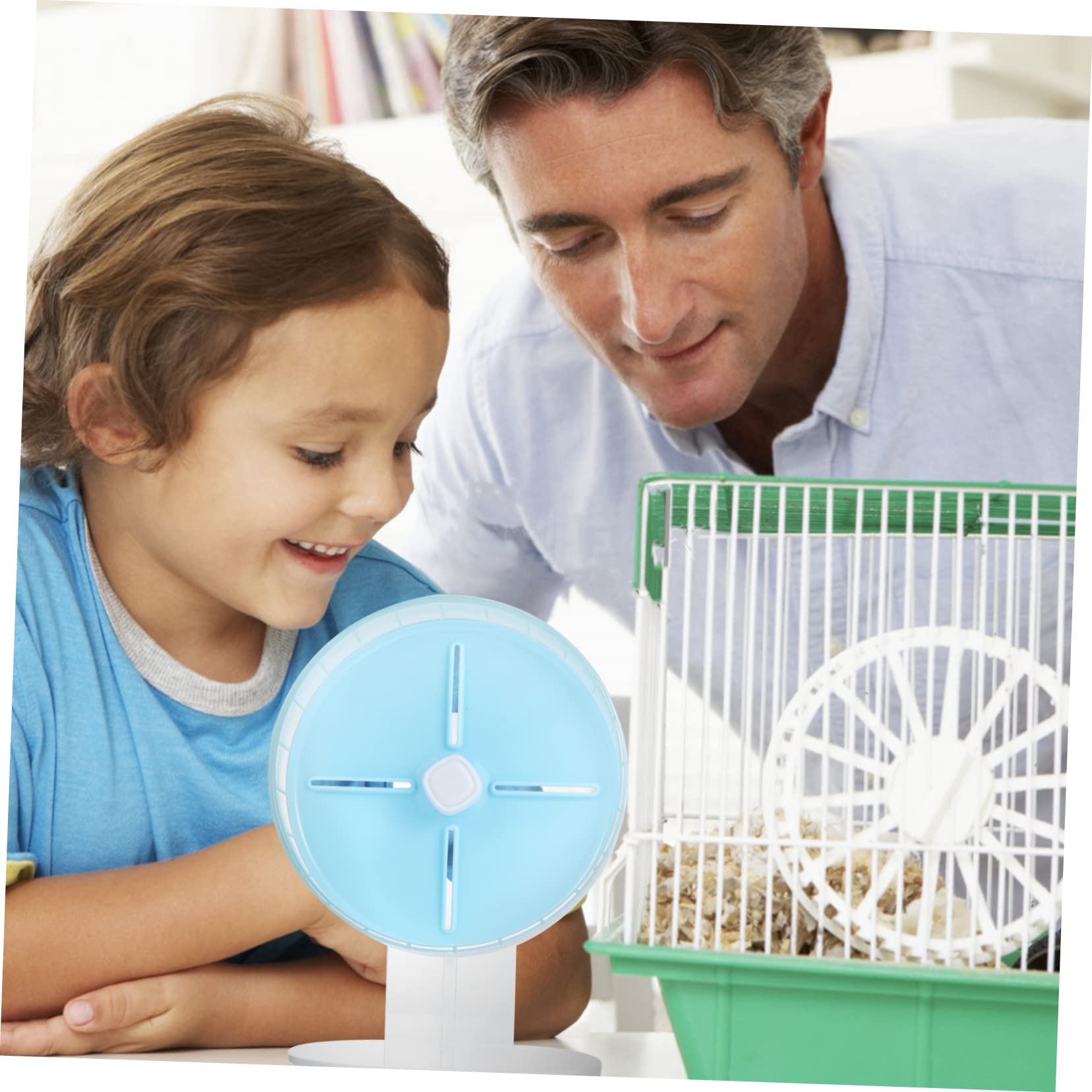 Toyvian Roue De Course pour Hamster Roue Exercice pour Hamster Jouet De Course pour Petits Animaux Exercice pour Silencieuse pour Petits Animaux